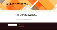 Desktop Screenshot of ecreditwizard.com